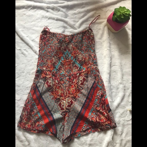 Angie Pants - NWOT Strapless Romper